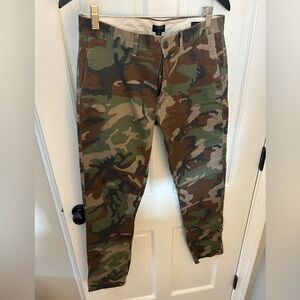 JCrew Flex Slim Men’s Camo pants size 30x32